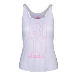 Smilla Lifestyle Tank-Top Damen-Weiß,Pink