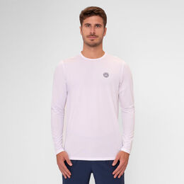 Crew Roundneck Longsleeve Herren-Weiß