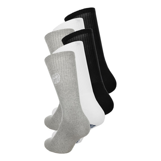 Don Carlito XXL Crew Move Socks 6 Pack - black