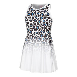 Leoparty Styles 2in1 Kleid Damen-Weiß,Schwarz
