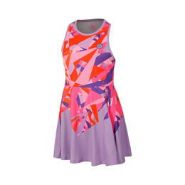 Spike Kleid Mädchen - lila, pink