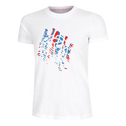 Shinae Lifestyle T-Shirt Damen-Blau,Rot